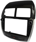 Магнитола для Mitsubishi ASX 2010-2016, Peugeot 4008, Citroen C4 Aircross (рамка с крутилками и кнопками) - Teyes CC3 на Android 10, QLED, ТОП процессор, 4Гб+32Гб, CarPlay, 4G SIM-слот