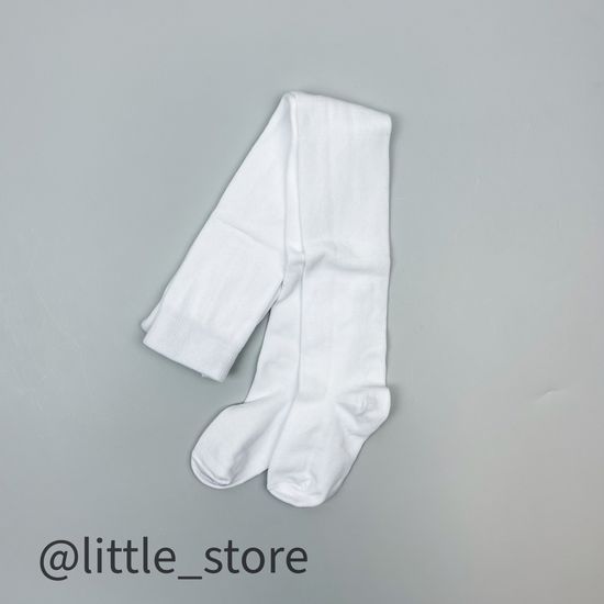 Колготки хлопковые, Белые