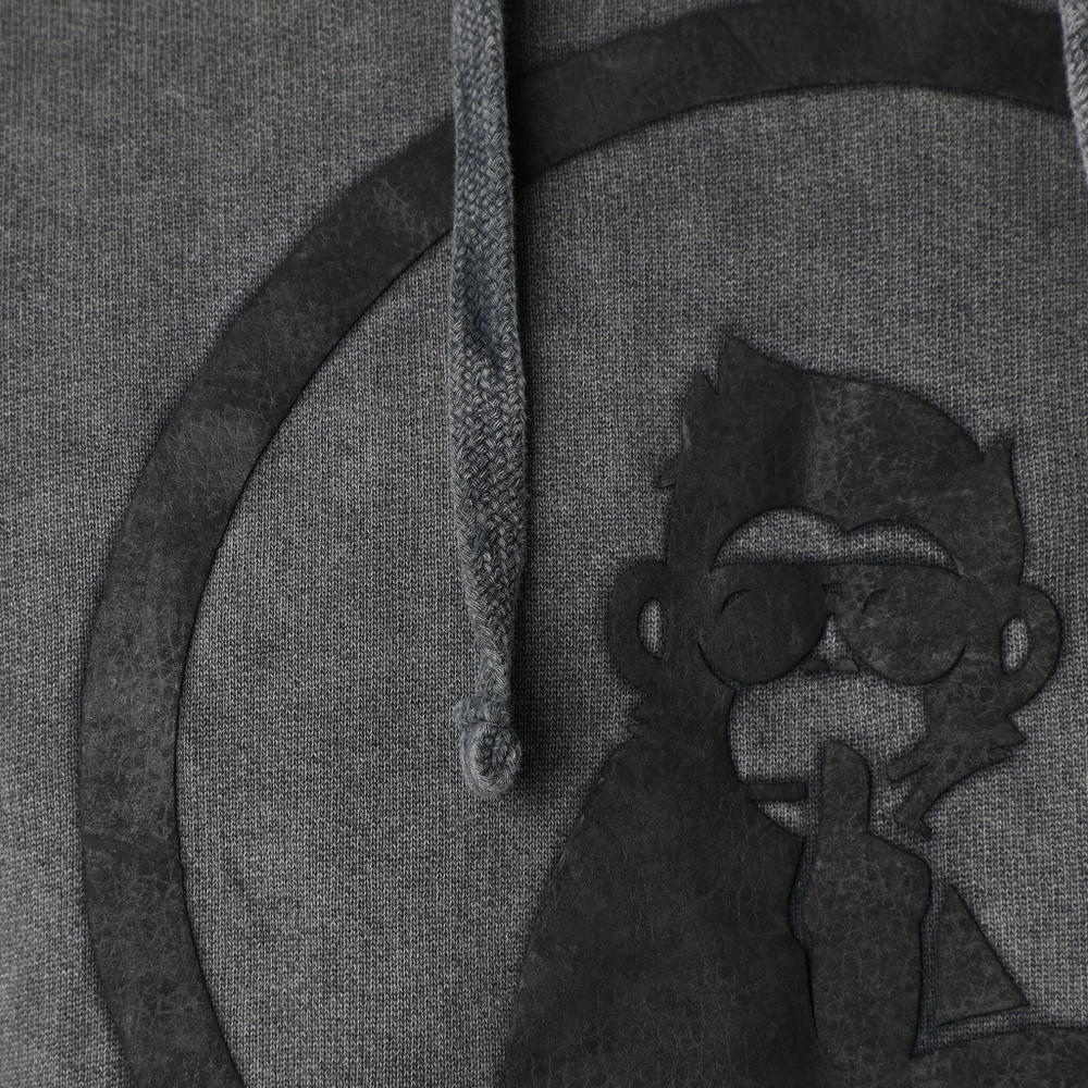 Мужская кофта теннисная Quiet Please GOAT Hoody Men - Grey, Black