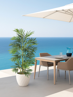 Искусственная пальма Рапис 110см в кашпо