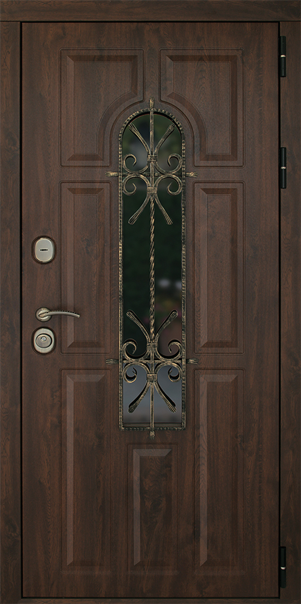 Входная дверь Дижон Альберо браш