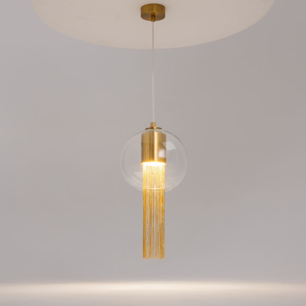 Подвесной светильник Maytoni Flusso P095PL-01BZ