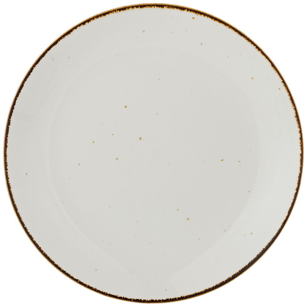 ТАРЕЛКА ОБЕДЕННАЯ BRONCO "NATURE" 26,5СМ (МАЛ=2/КОР=18ШТ.)