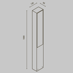 Ландшафтный светодиодный светильник Maytoni Blitz O470FL-L20GF3K
