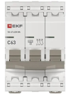 Автоматический выключатель  EKF M63MA6363C