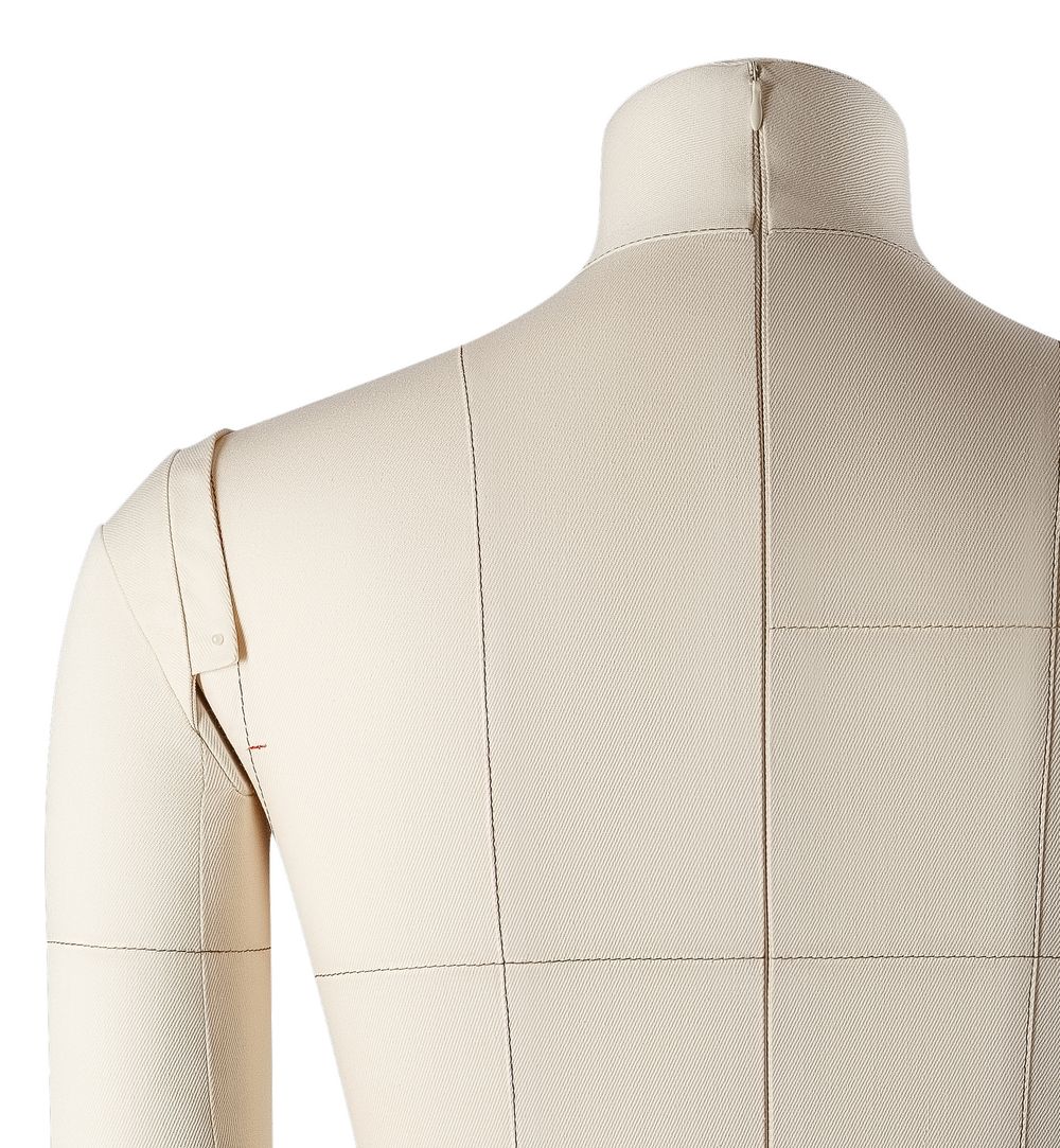 Комплект ручек к мягкому манекену Моника, бежевые, размер 42-44, тип фигуры Песочные часы