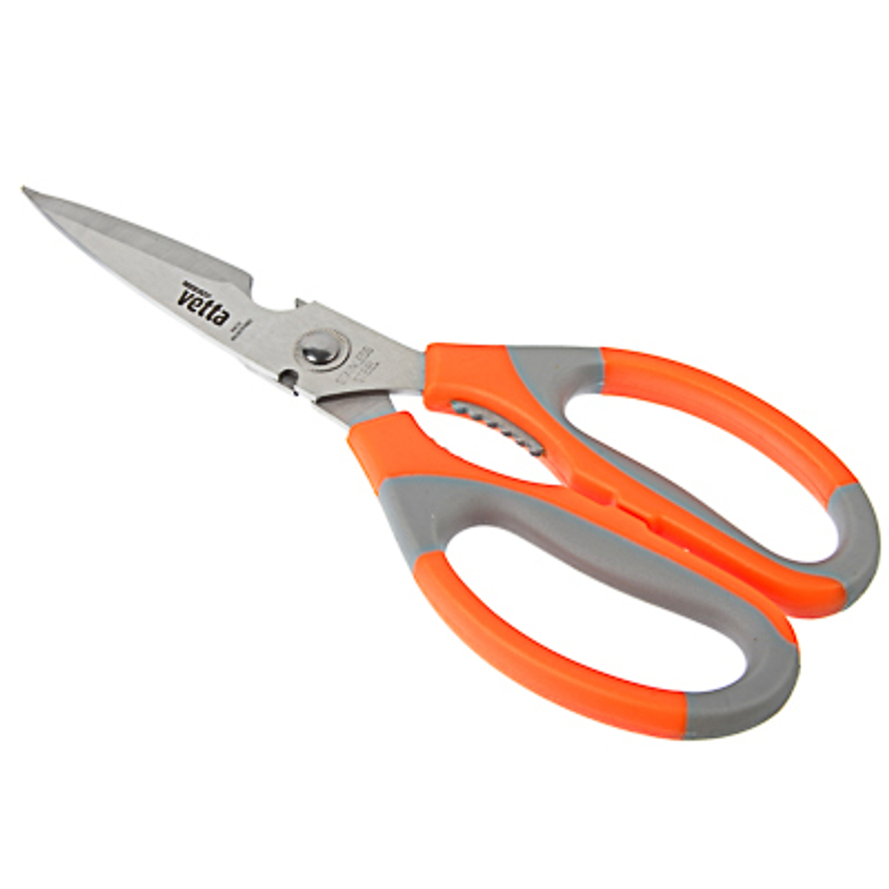 884-213 VETTA Ножницы кухонные 21см, с орехоколом и открывалкой