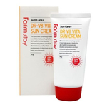 Farm Stay Солнцезащитный крем для лица с витаминами DR V8 VITA SUN CREAM SPF 50+ PA+++ (86796,58047)