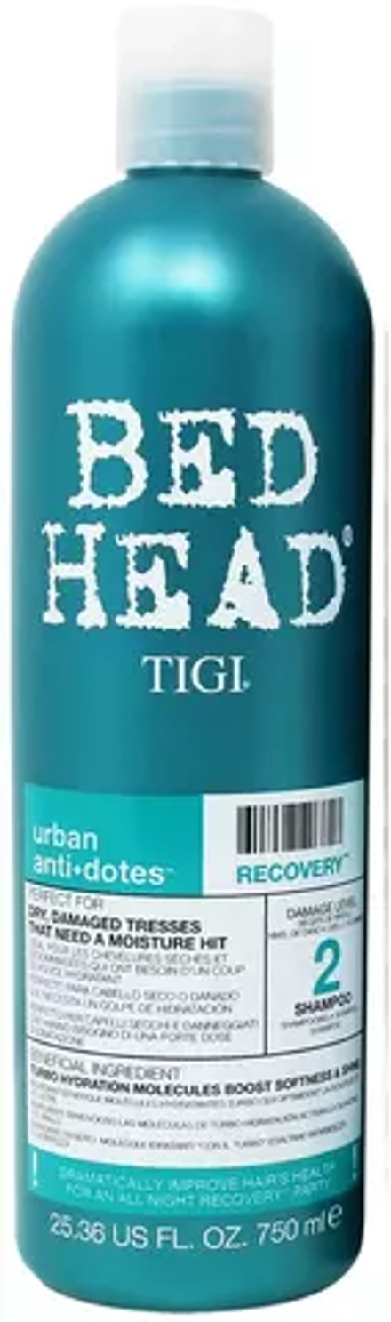 Tigi Urban Anti+dotes 2 Recovery - Шампунь для поврежденных волос, 750 мл