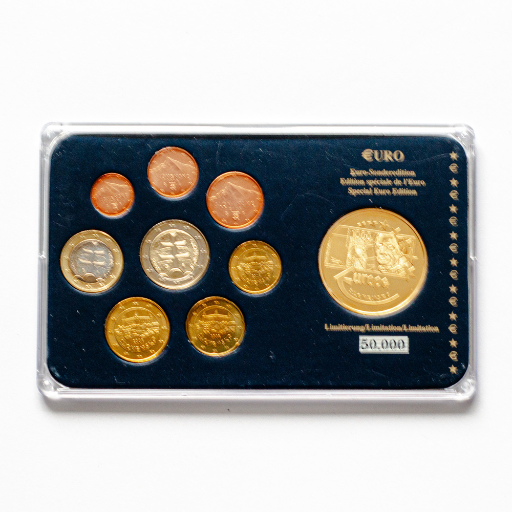 Slovakia 2009 Year Set + Medal