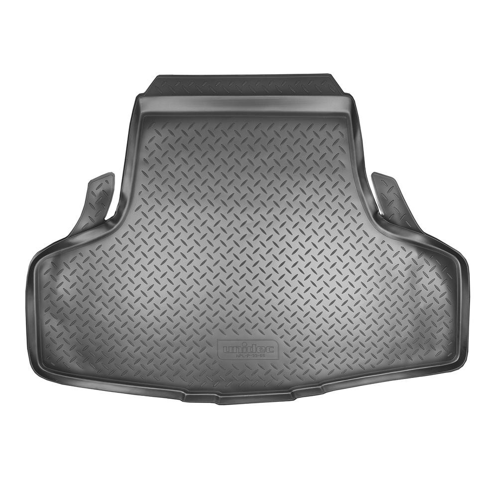 Коврик в багажник Norplast/Unidec для Infiniti Q70 в кузове Y51 SD (2013-) Черный, полиуретан, арт.NPL-P-33-65