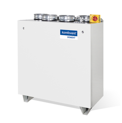 Приточно-вытяжная установка с перекрестным пластинчатым рекуператором DOMEKT-CF-700-V