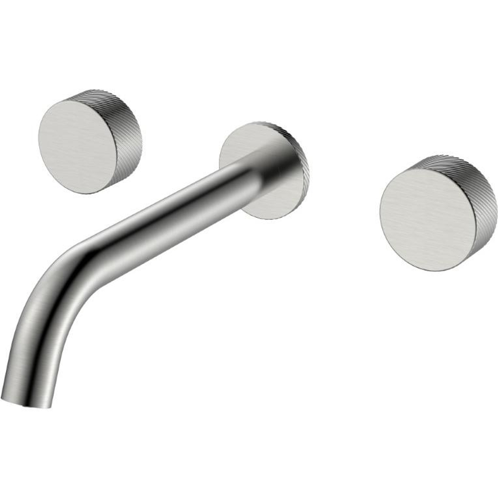 Смеситель для раковины Boheme STICK SPIRALE 152-2-NB.4, NICKEL BRUSH