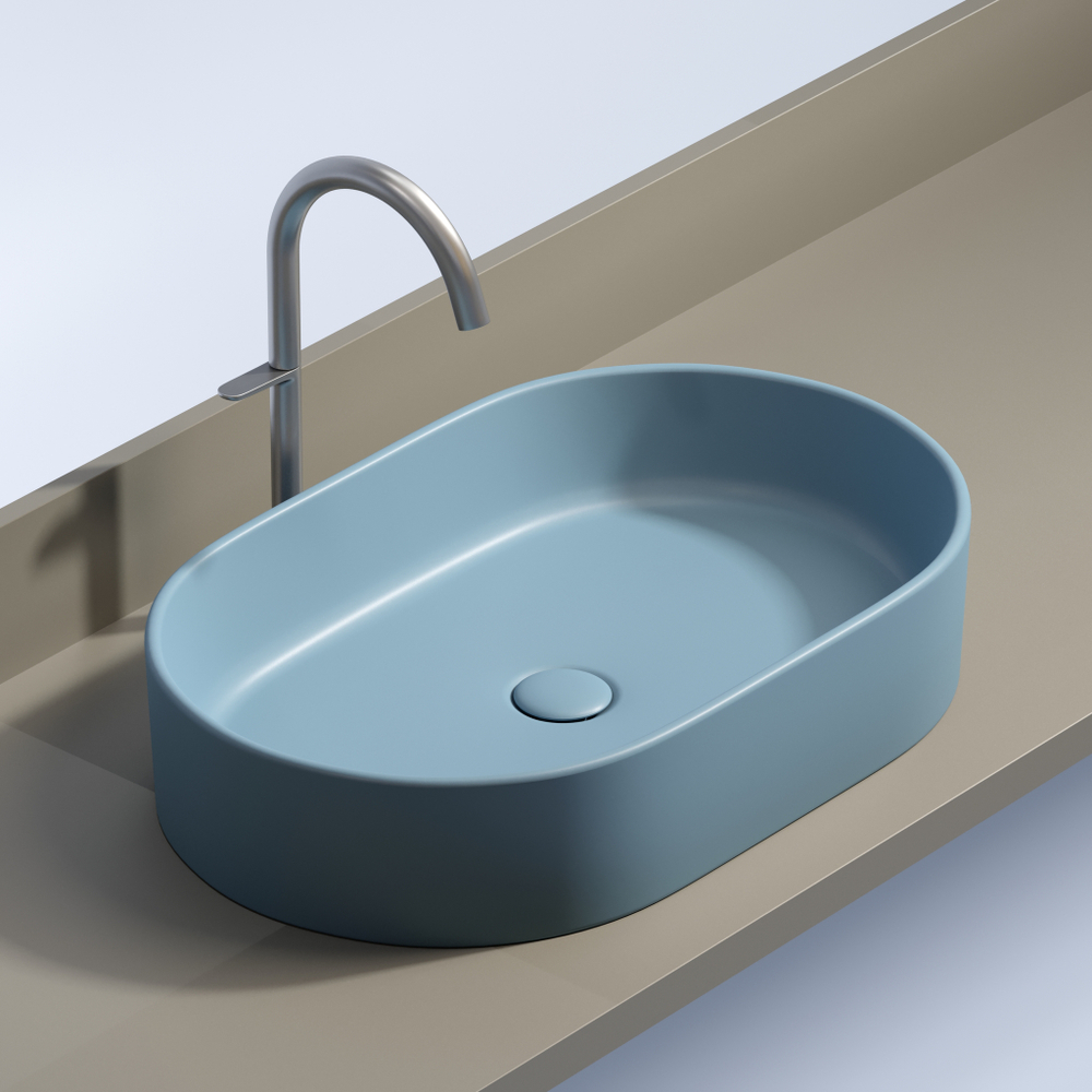 Раковина Ceramica Nova Element 60 см CN6048ML голубая