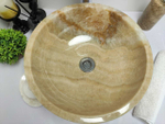 Раковина из оникса Bowl Yellow TinLip BO-60331 40*40*15