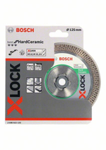 Алмазный отрезной диск Best for HardCeramic X-LOCK 125x22,23x1,4x10 2608615135