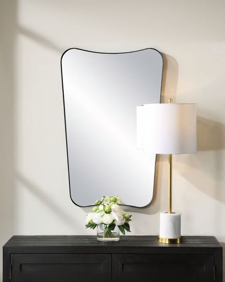 Черное зеркало в раме “Кейн”