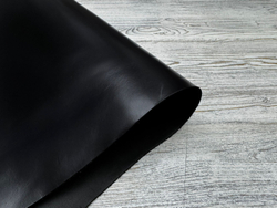 Monteria Satin Nero (1,4-1,6 мм), цв. Черный, натуральная кожа