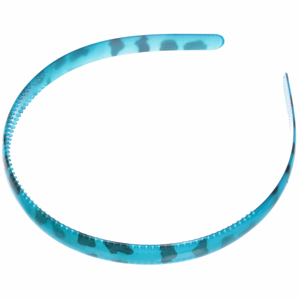 Ободок для волос пластиковый «Province - Kira», леопард, микс 6 цветов, 1,2см