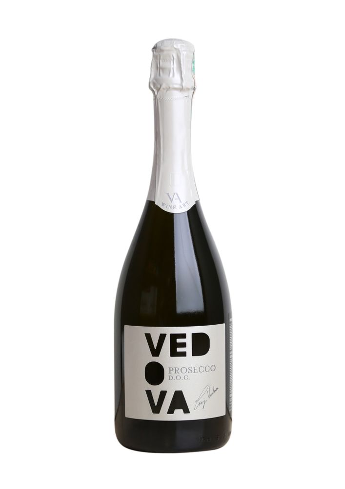 Вино игристое VEDOVA Prosecco Extra Dry белое сухое 11% 0,75л