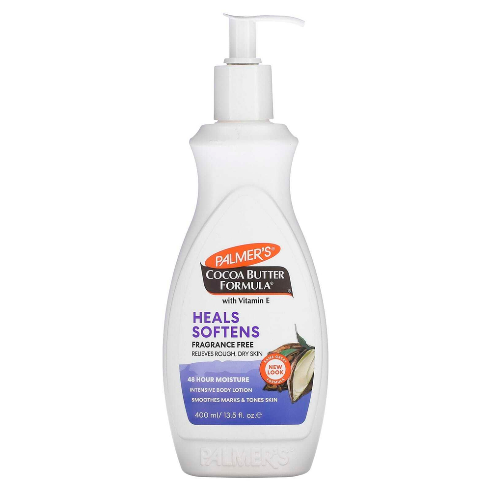 Palmer's, Cocoa Butter Formula, лосьон с маслом какао и витамином Е, ежедневное средство для кожи, без отдушки, 400 мл (13,5 жидк. унции)