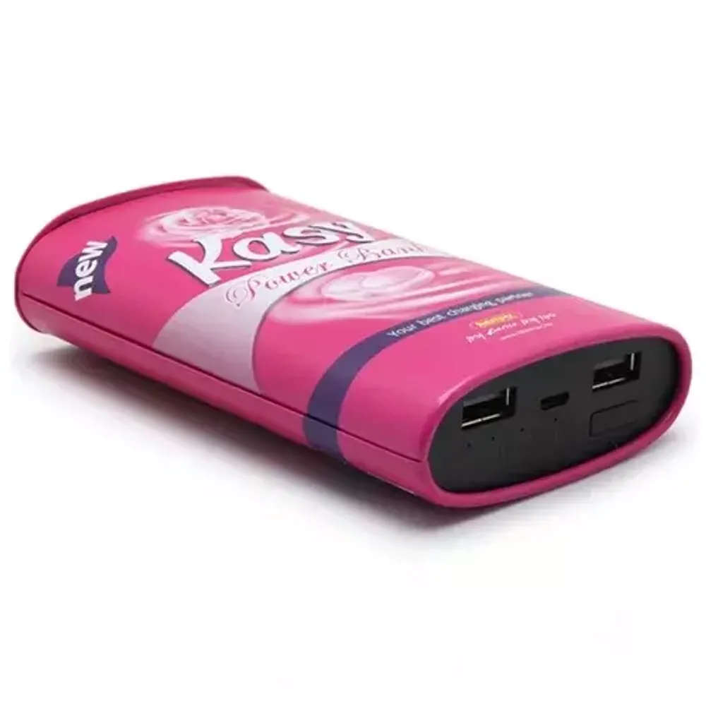 Портативный аккумулятор 10000 mAh Kasy pink