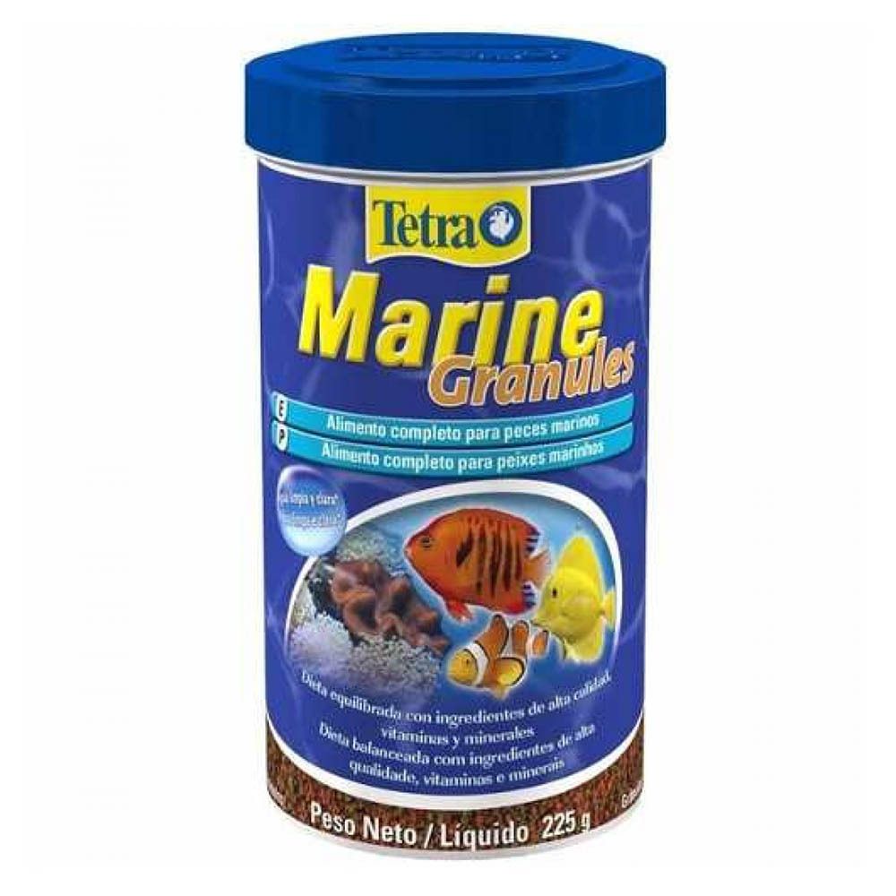 Tetra Marine Granules 250 мл - основной корм для морских рыб (гранулы)