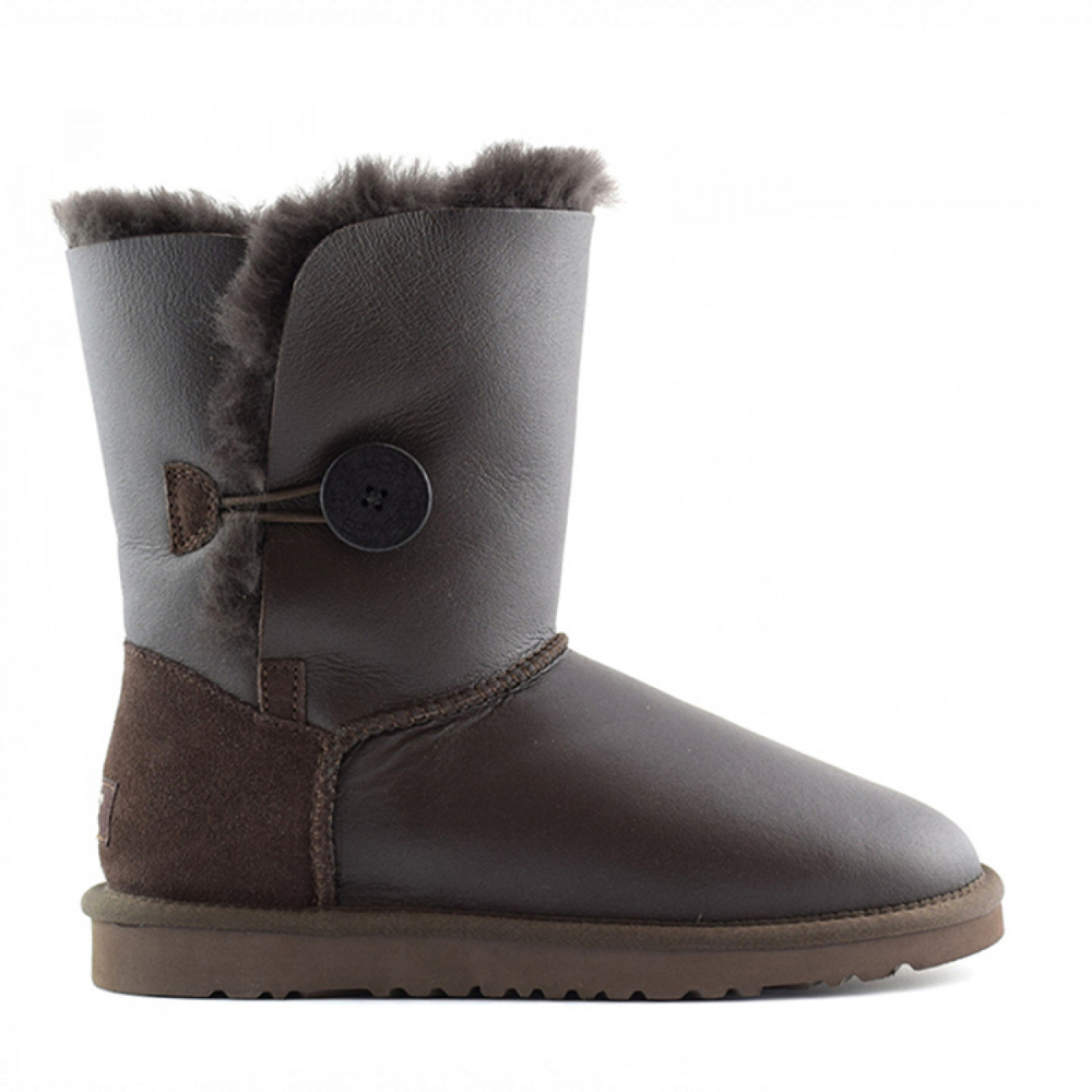 Ugg Bailey Button II Chocolate Metallic
