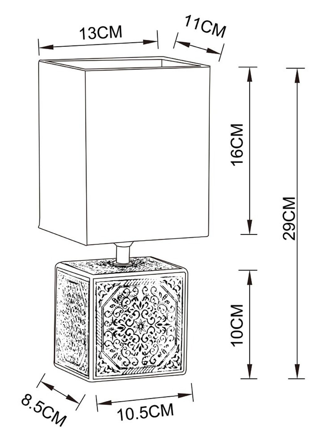Декоративная настольная лампа Arte Lamp