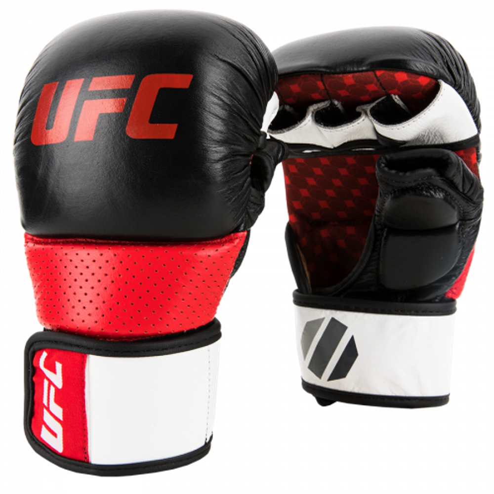 UFC PRO Перчатки для спарринга черные S/M