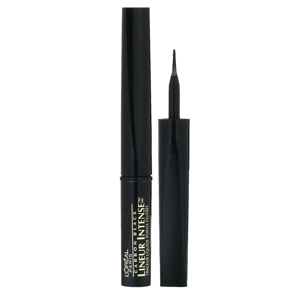 L'Oréal, Lineur Intense, жидкая подводка для глаз в виде фломастера, оттенок 690 черный, 1,5 мл (0,05 жидк. унции)