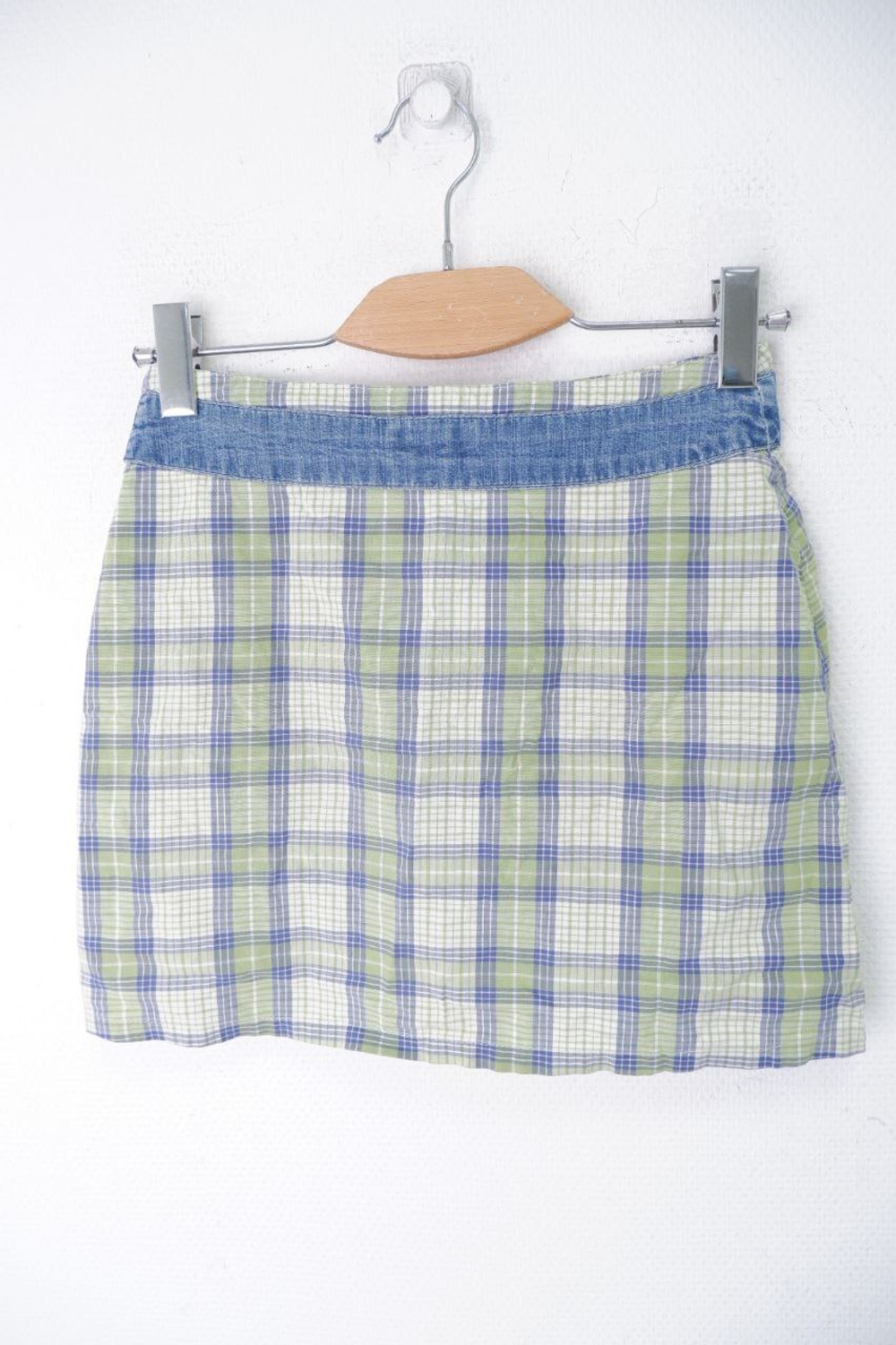 Юбка красивая в клетку 40-42 размер