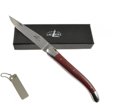 Нож складной 11см Forge de Laguiole Fiber бордовый