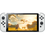 Игровая приставка Nintendo Switch OLED 64 ГБ, без игр, неоновый синий/неоновый красный