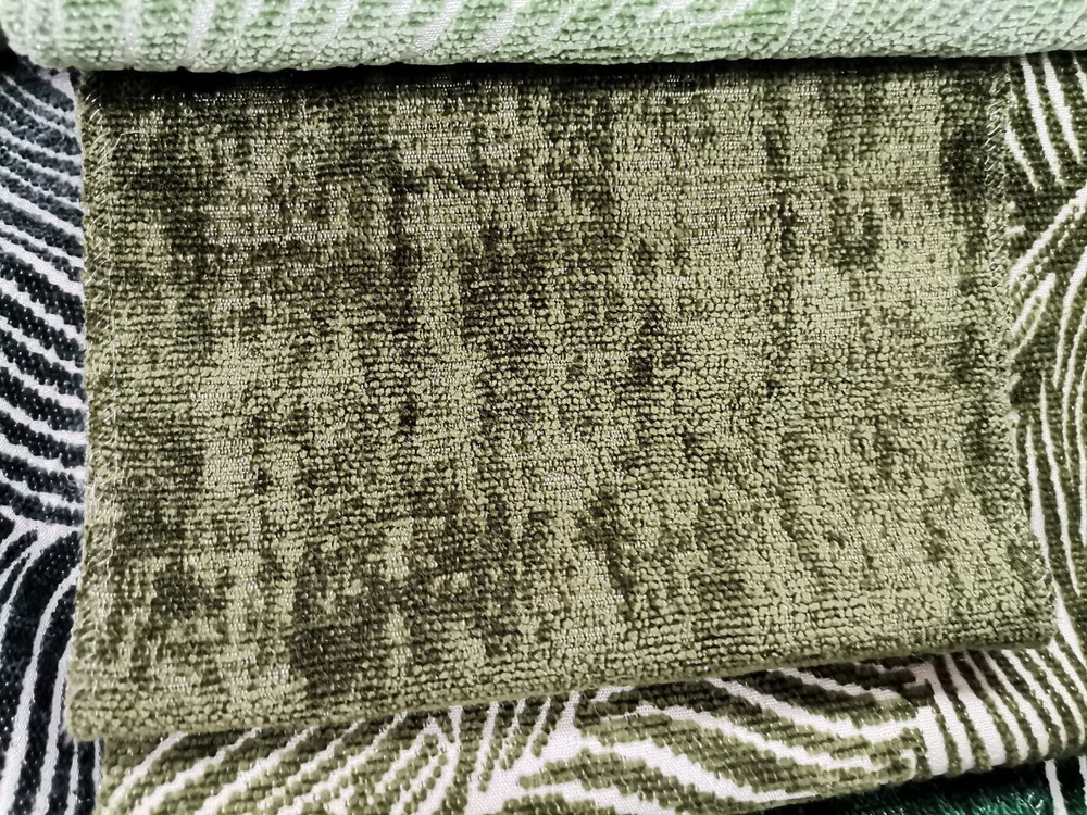 Шенилл Daphnia plain avocado (Дафния плейн авокадо) 16