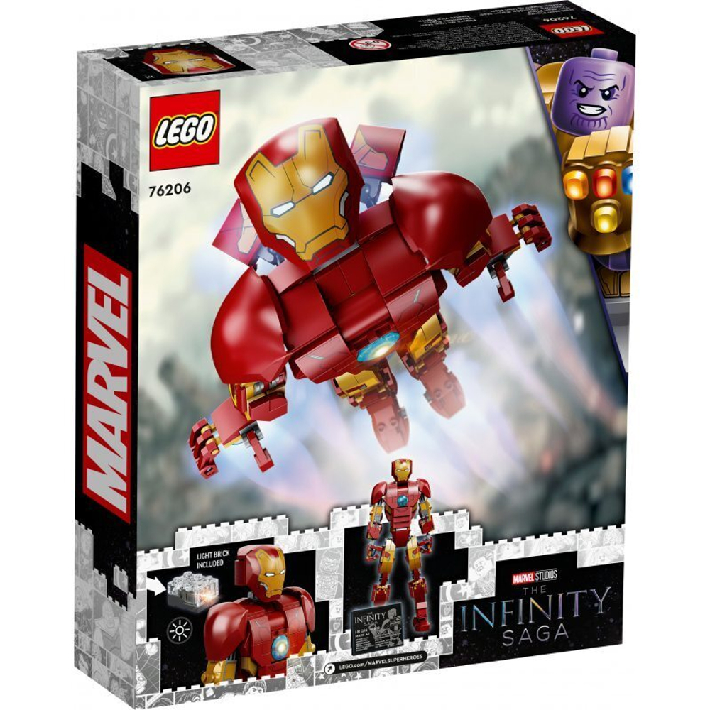 Конструктор LEGO® Super Heroes Marvel Железный Человек: робот 76140, 148 шт.