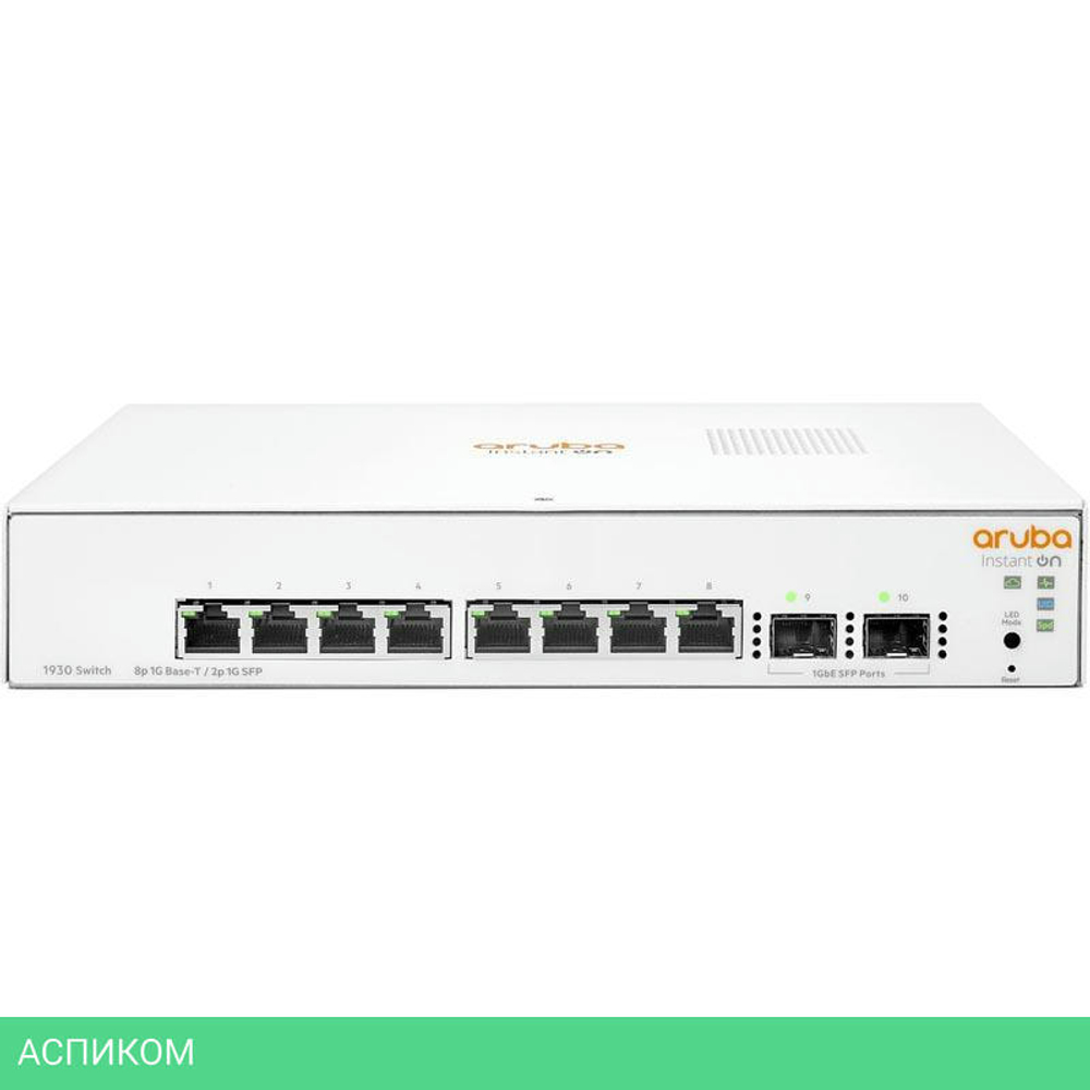 Коммутатор HPE Aruba Instant On 1930 8G (JL680A)