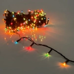 Гирлянда для дома MINI 7м 140 ламп, 8 реж, зеленый провод IP-20, Мультицвет