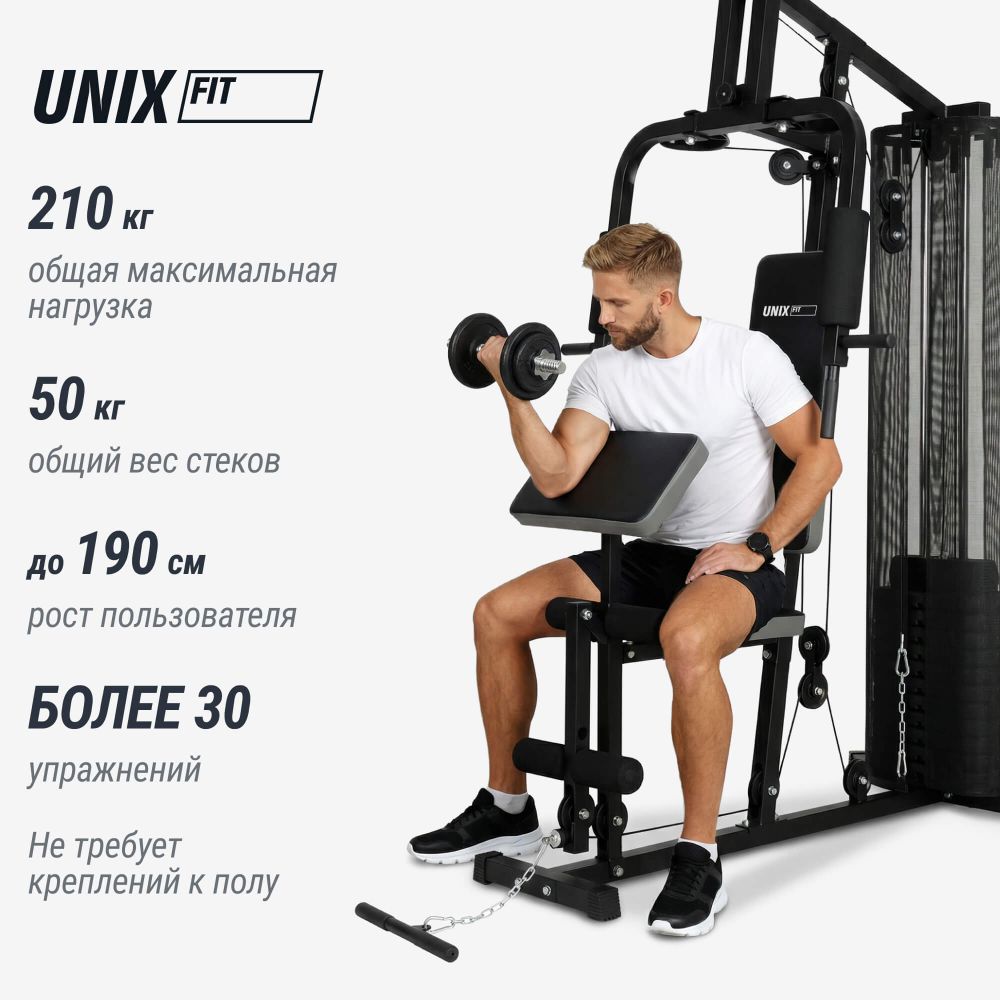 Силовой комплекс UNIX Fit BLOCK 50