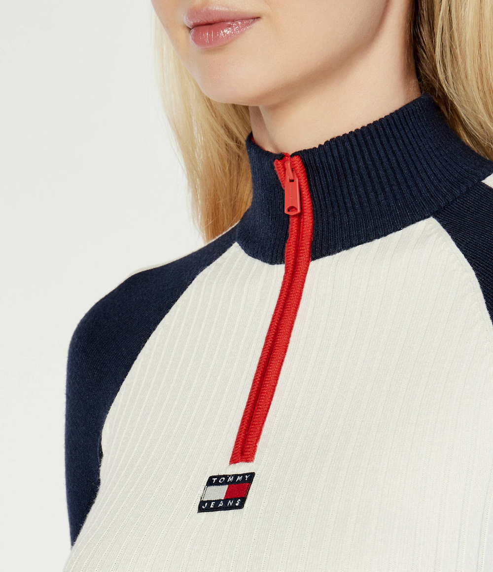 Платье COLORBLOCK Tommy Jeans - экрю(DW0DW18701)