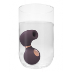 Фиолетовый вакуум-волновой клиторальный стимулятор с вибрацией Irresistible Invincible Purple IRR003PUR