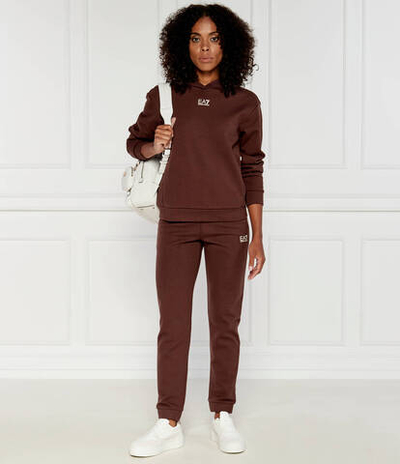 Худи EA7 - коричневый(6DTM16 TJQLZ)