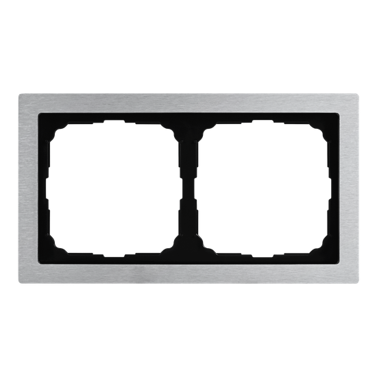 Рамка 2-м ArtGallery Pure метал. алюм. SE GAL312102