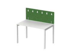 Экран фронтальный / боковой, с декором "Темный лес", без фурнитуры 120х1,2х40