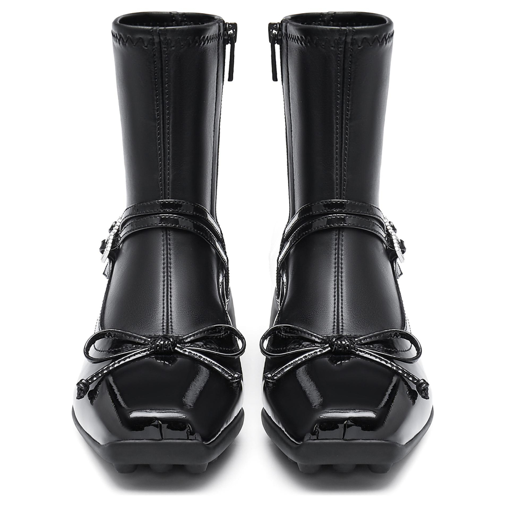 Staccato A Touch Of Naughty Cow Leather Ankle Boots 3.5cm Women"s