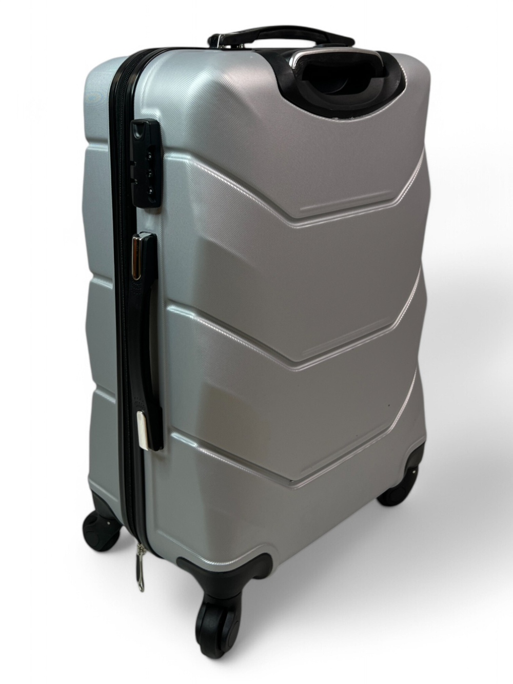 Средний чемодан Freedom Model One, Серебристый, M-