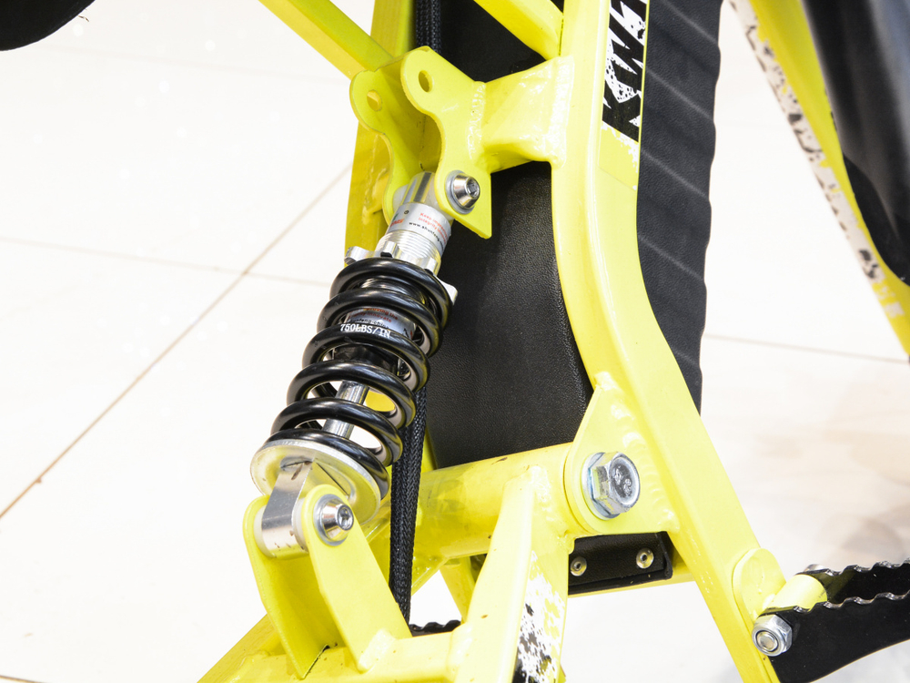 Мотоцикл электрический KiloWatT KIB KROSS 900 Yellow (LED)