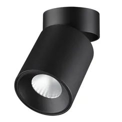 7132/7CL HIGHTECH ODL26 325 светильник черный/металл IP20 LED 7W 525Лм 3000K 36° 220-240V TURNO