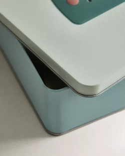 ZARA HOME МЕТАЛЛИЧЕСКИЙ ЯЩИК ДЛЯ ХРАНЕНИЯ "КРОКОДИЛ", РАЗНОЦВЕТНЫЙ