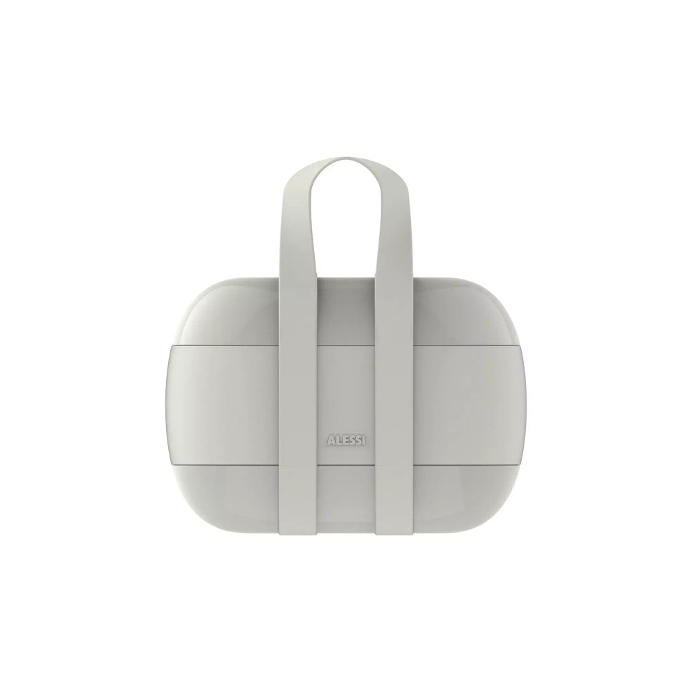 Alessi - Ланч-бокс Food à porter, серый / артикул   SA02 G  / GTIN